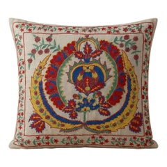 Housse de coussin en broderie de soie 19 "x20". Traditionnel Taie d
oreiller. New Throw Pillow (oreiller)
