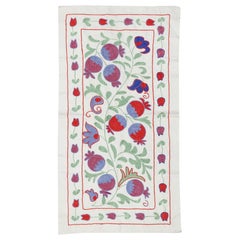 19x36 in Appendiabiti da parete ricamato. Tovaglia di cotone. Arazzo fatto a mano