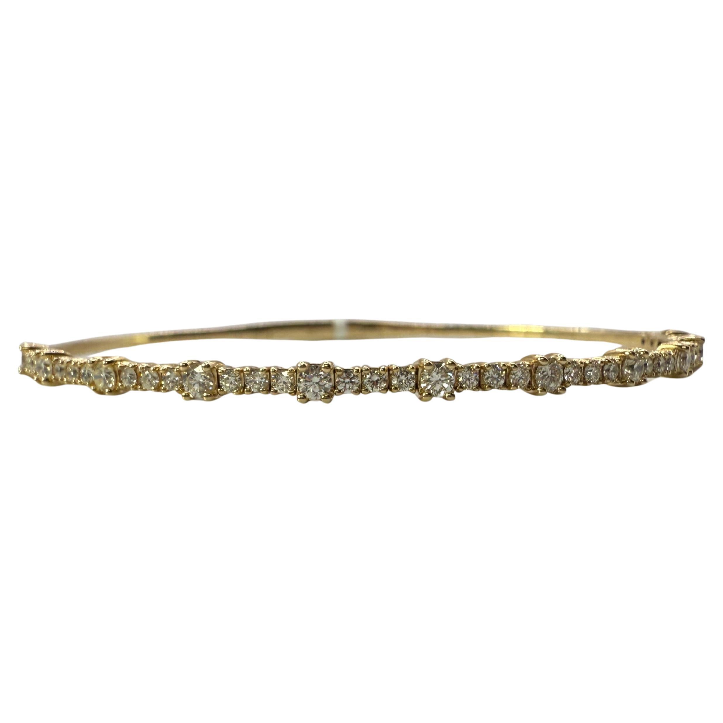 1ct diamond bracelet bangle flexible diamond bracelet super popular bracelet