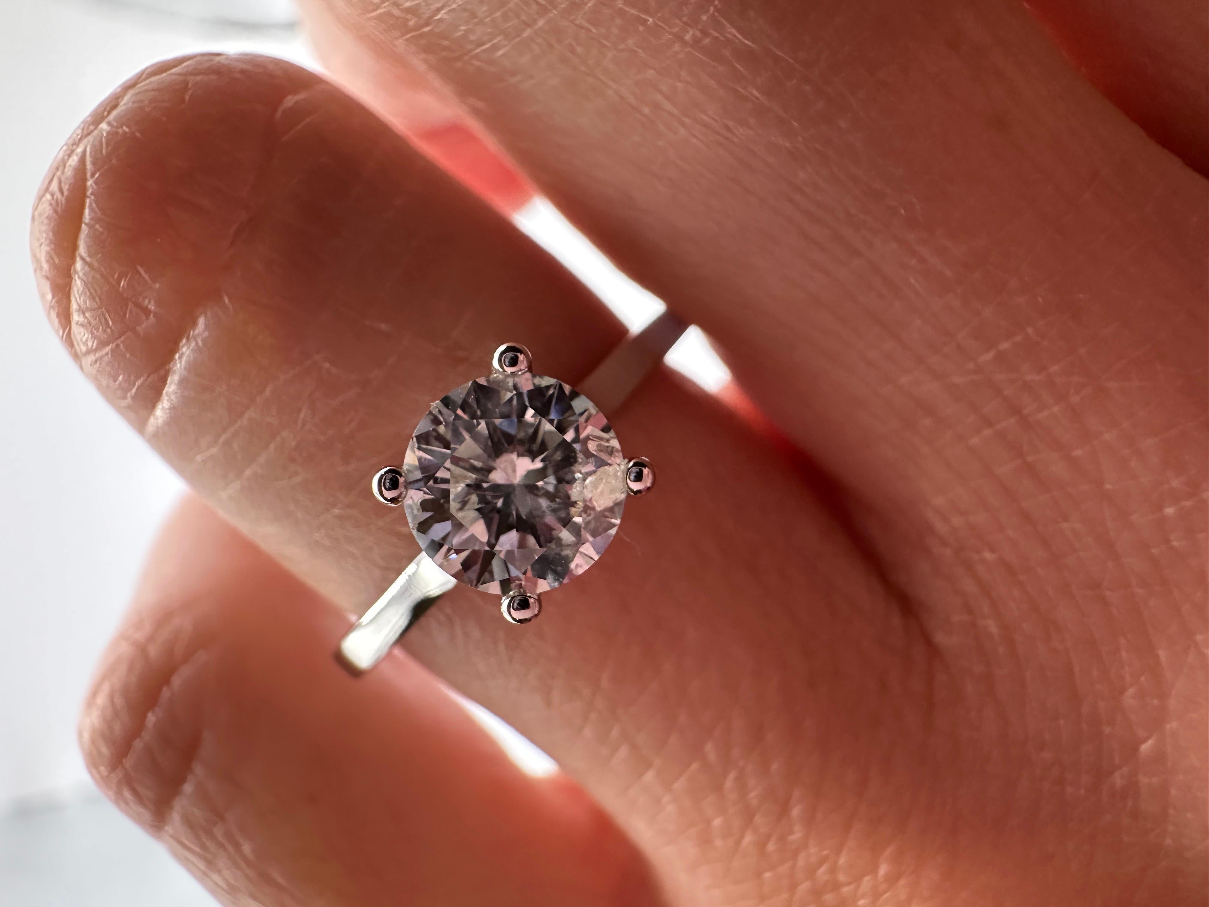 1ct white gold diamond ring