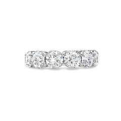1ct. Each Platinum Stackable Diamond Eternity Band