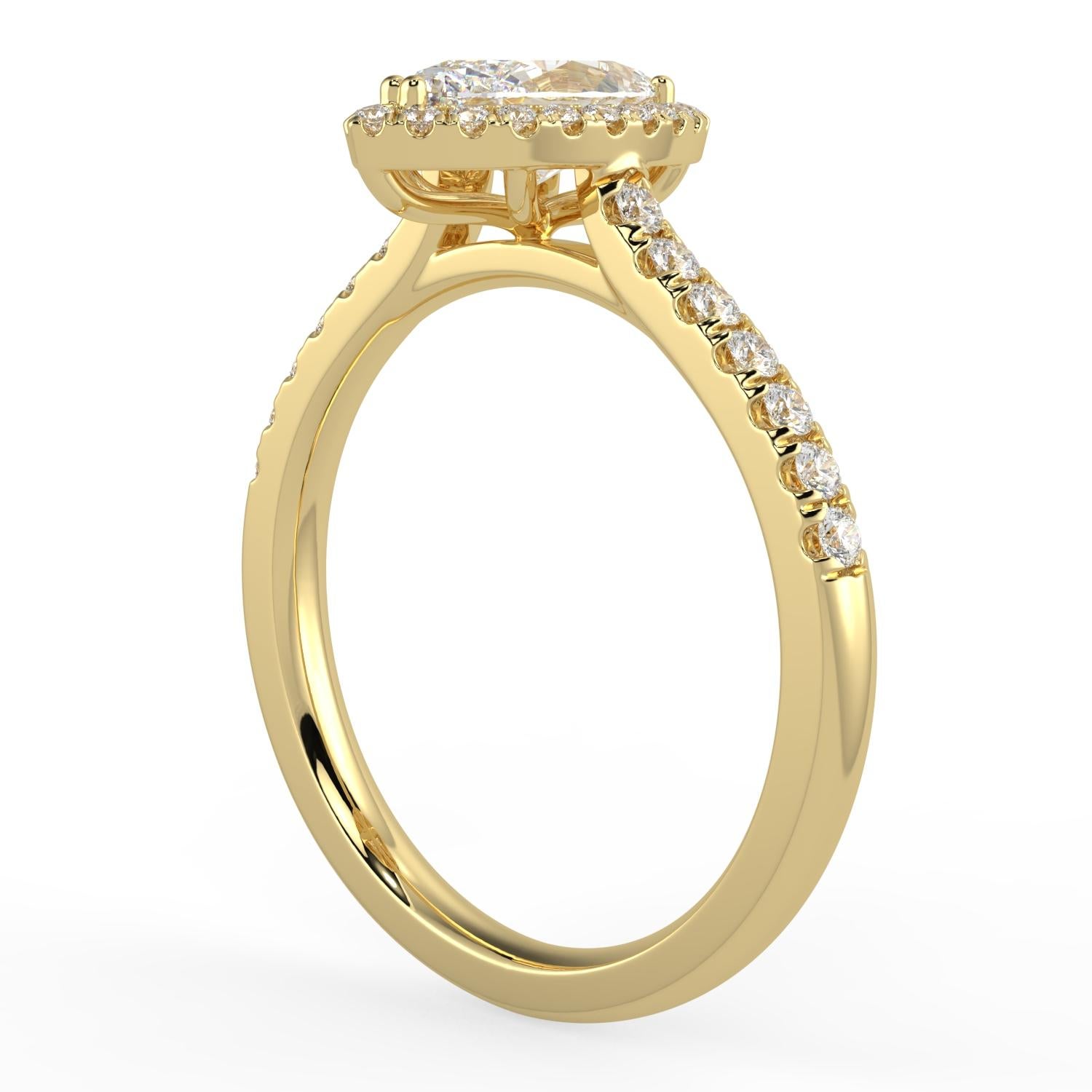 Aamiaa DIAMOND RING

1ct Natural Diamond G-H Color SI Clarity Perfect Design Shape Halo Fashion Stunning Promise Ring 14K Yellow Gold
Specification:
Brand: Aamiaa
Metal: Yellow Gold
Metal Purity: 14k
Center Diamond Shape: Marquise
Design: