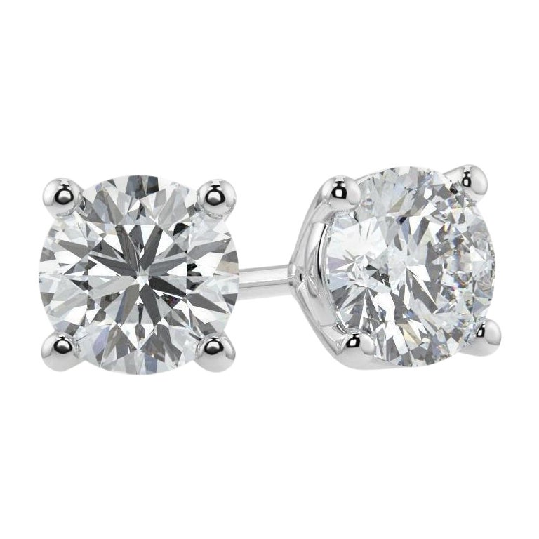 1 Karat natürlicher Diamant I1 Reinheit Runder Form Solitär 4 Zacken Martini-Stil Reinheit