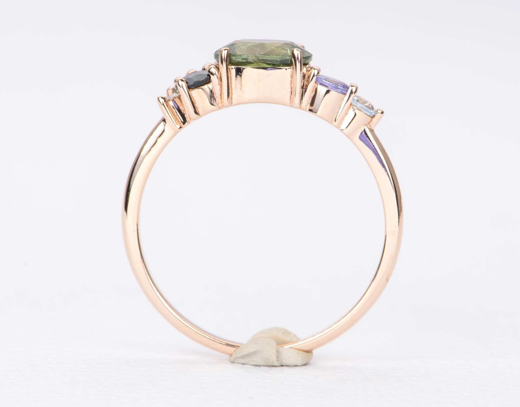 mermaid engagement ring