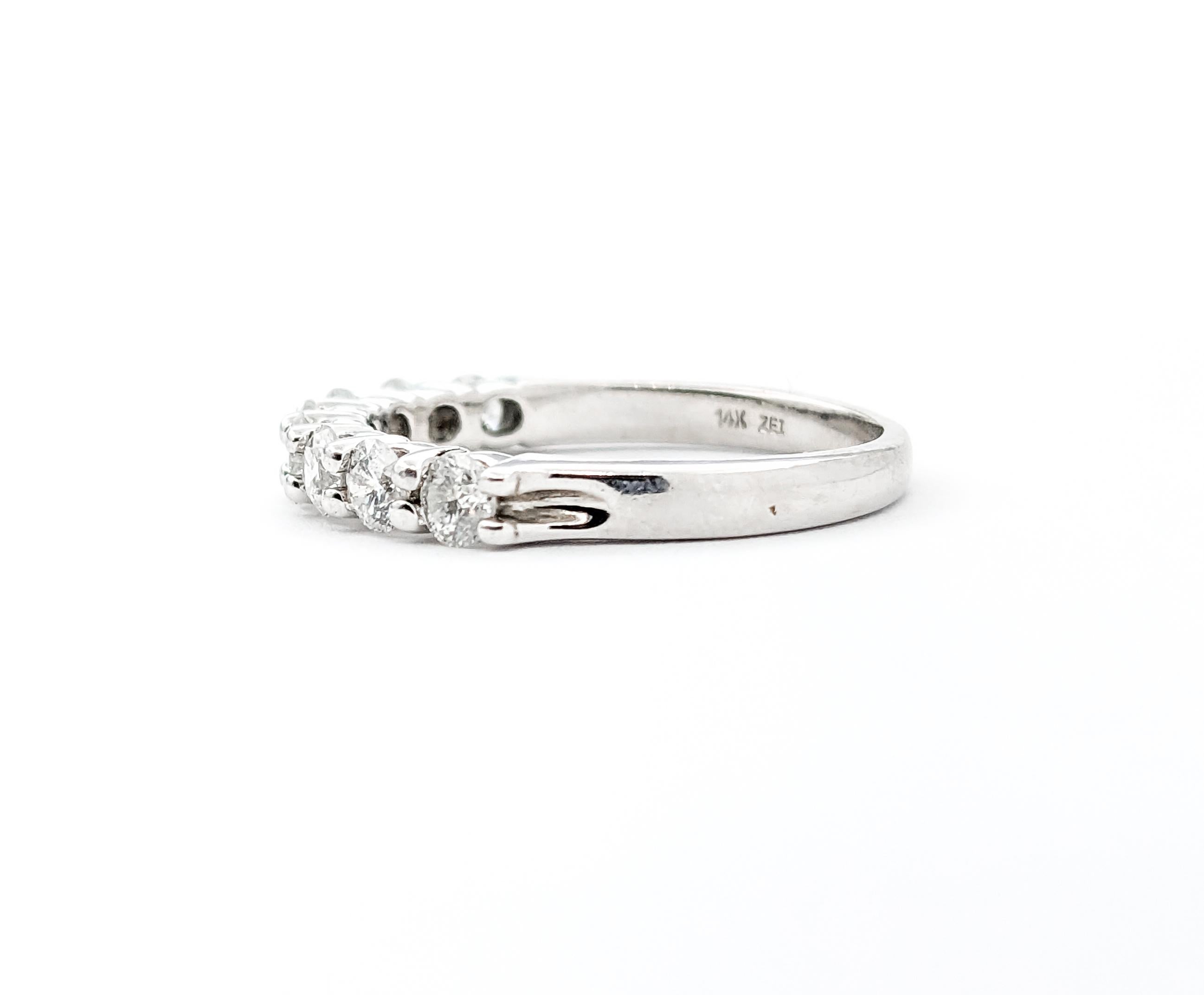 1ctw Diamond Bridal Ring In White Gold For Sale 3