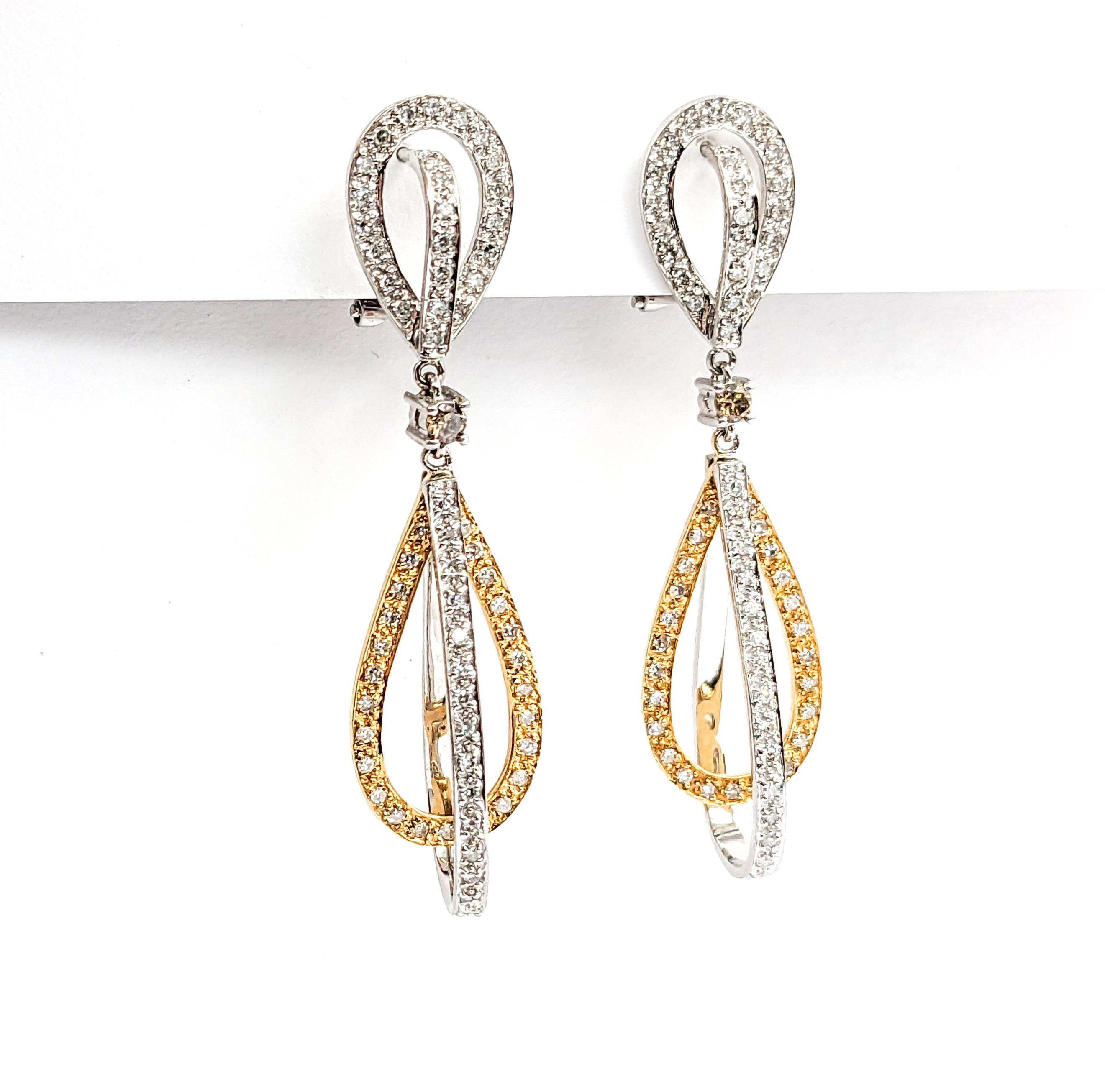1.ctw Diamond Jackets Earrings In White Gold

Introducing these stunning Diamond Fashion Earring Jackets, exquisitely crafted in 14kt white gold. These elegant accessories feature 1.00ctw of diamonds that display a radiant sparkle, thanks to their