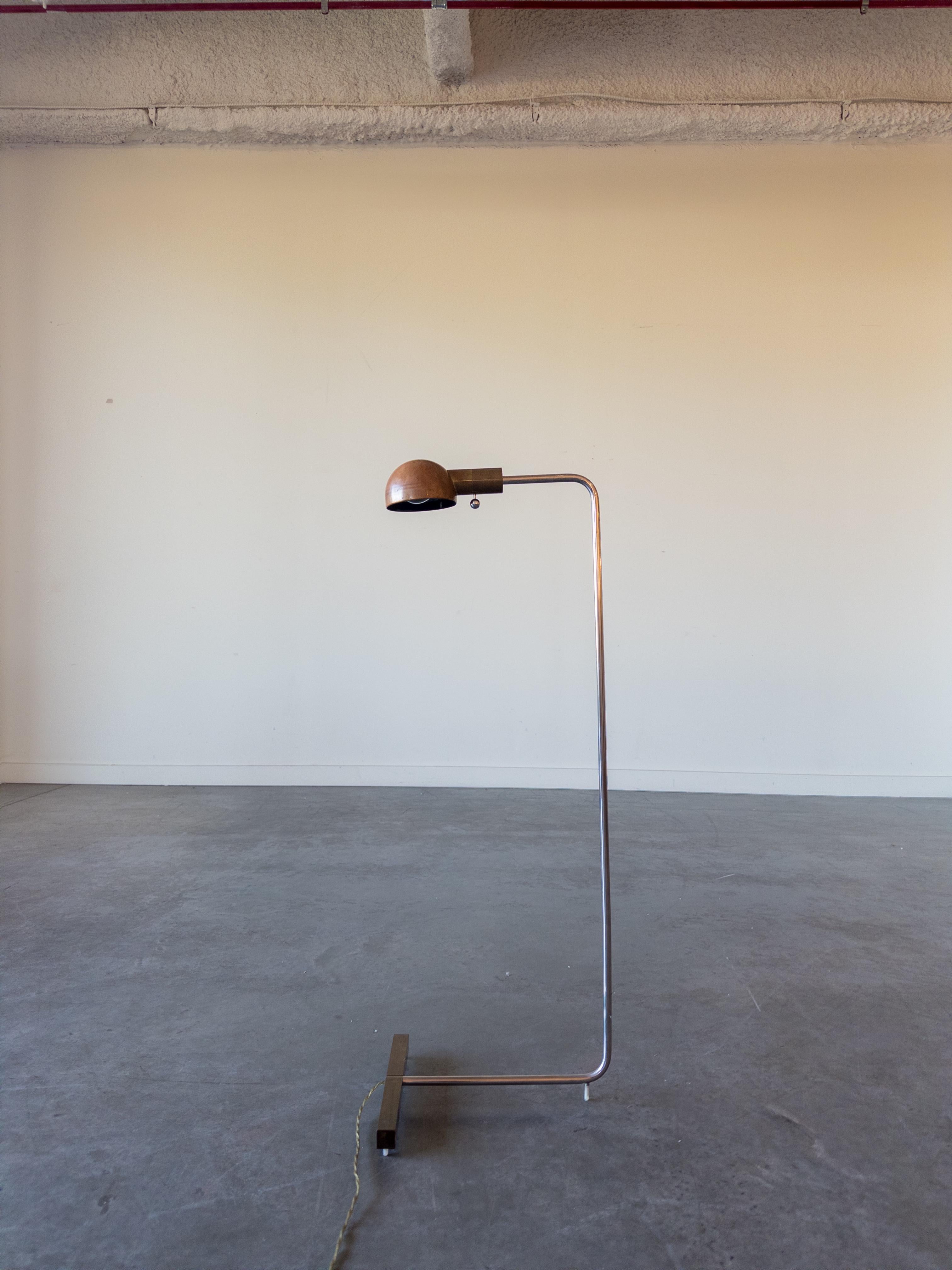 Mid-Century Modern 1H Floor Lamp by Cedric Hartman For Sale