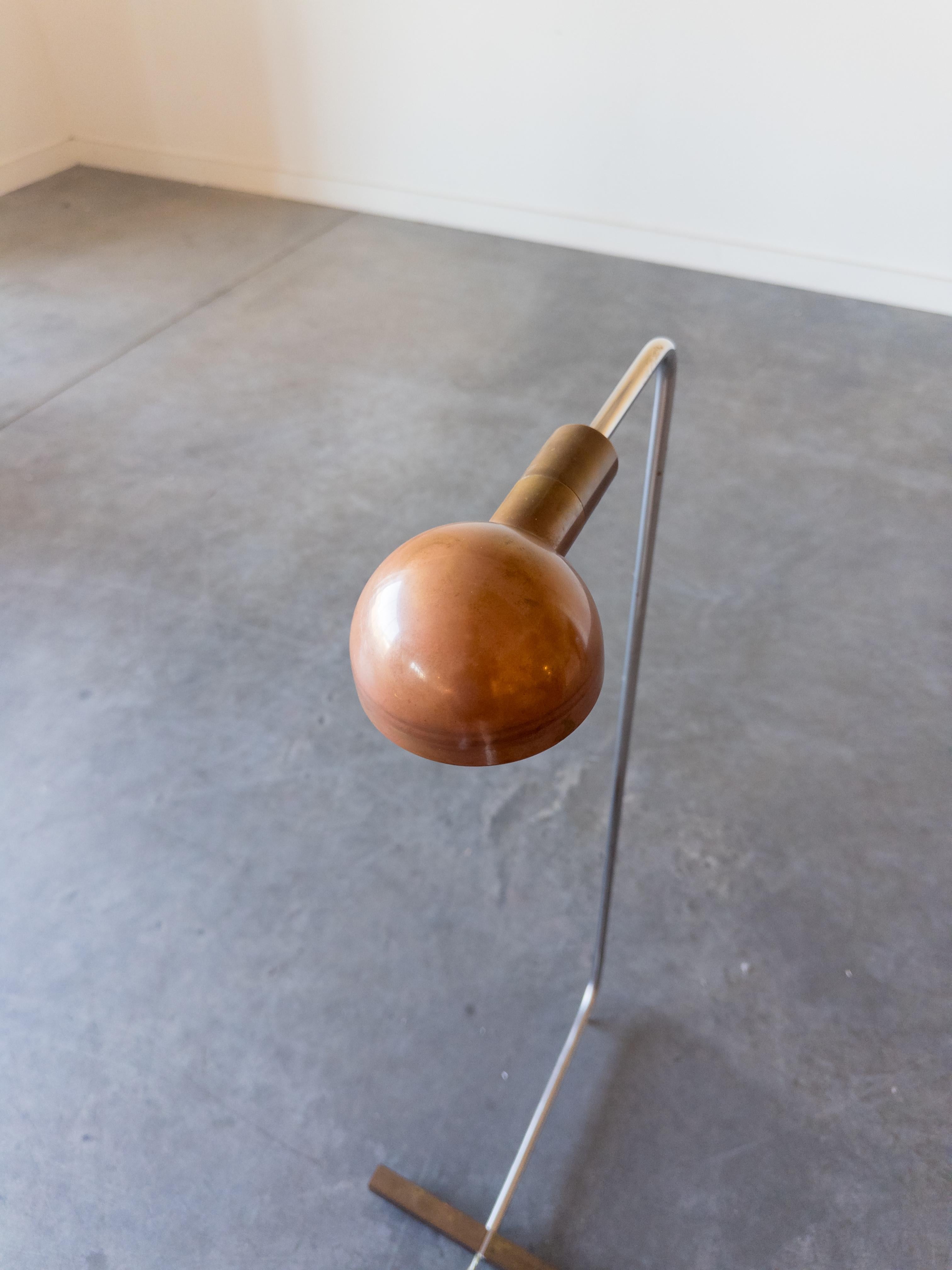 1H Floor Lamp by Cedric Hartman In Good Condition For Sale In New York, NY