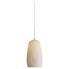 "1Hf" Coiled Cotton and Nylon Rope Pendant Light by Doug Johnston