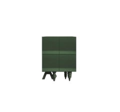 1M + 1M Multileg Cabinet Lacquered in Green by Jaime Hayon for BD Barcelona