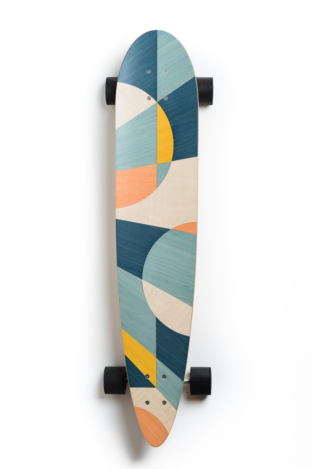 XXI secolo e contemporaneo Longboard Pintail 1M con intarsio in vendita