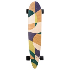 1M Marquetry Pintail Longboard