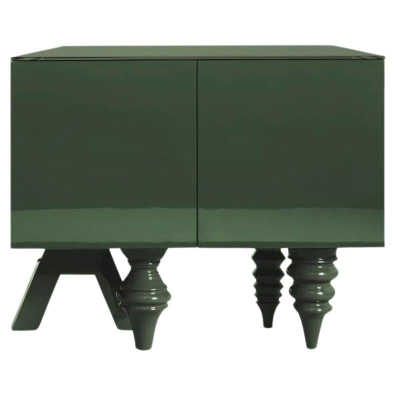 1M Multileg Cabinet Lacquer in Green by Jaime Hayon for BD Barcelona