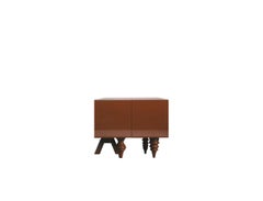 1M Multileg Cabinet Lacquered in Berry Red by Jaime Hayon for BD Barcelona