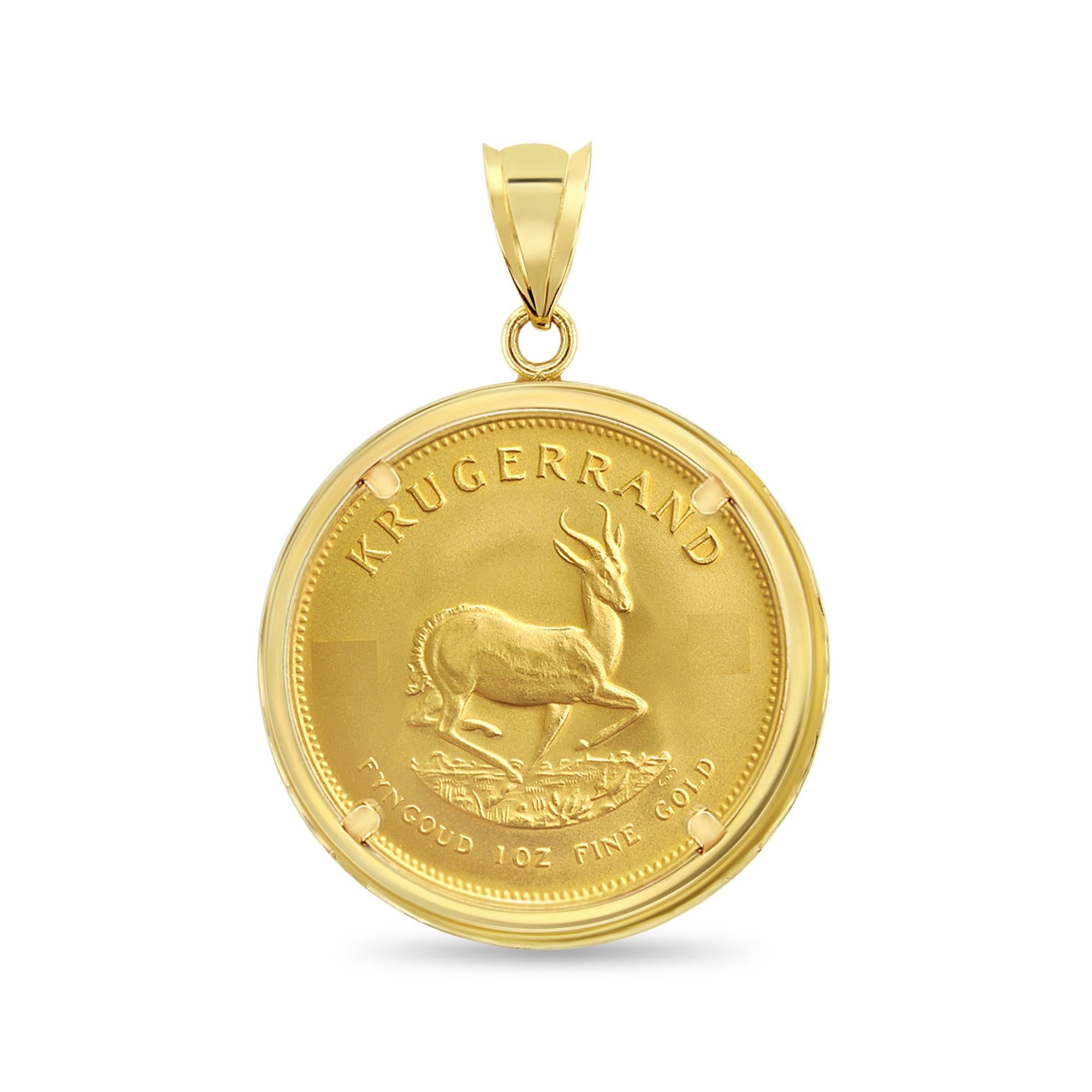 krugerrand pendant