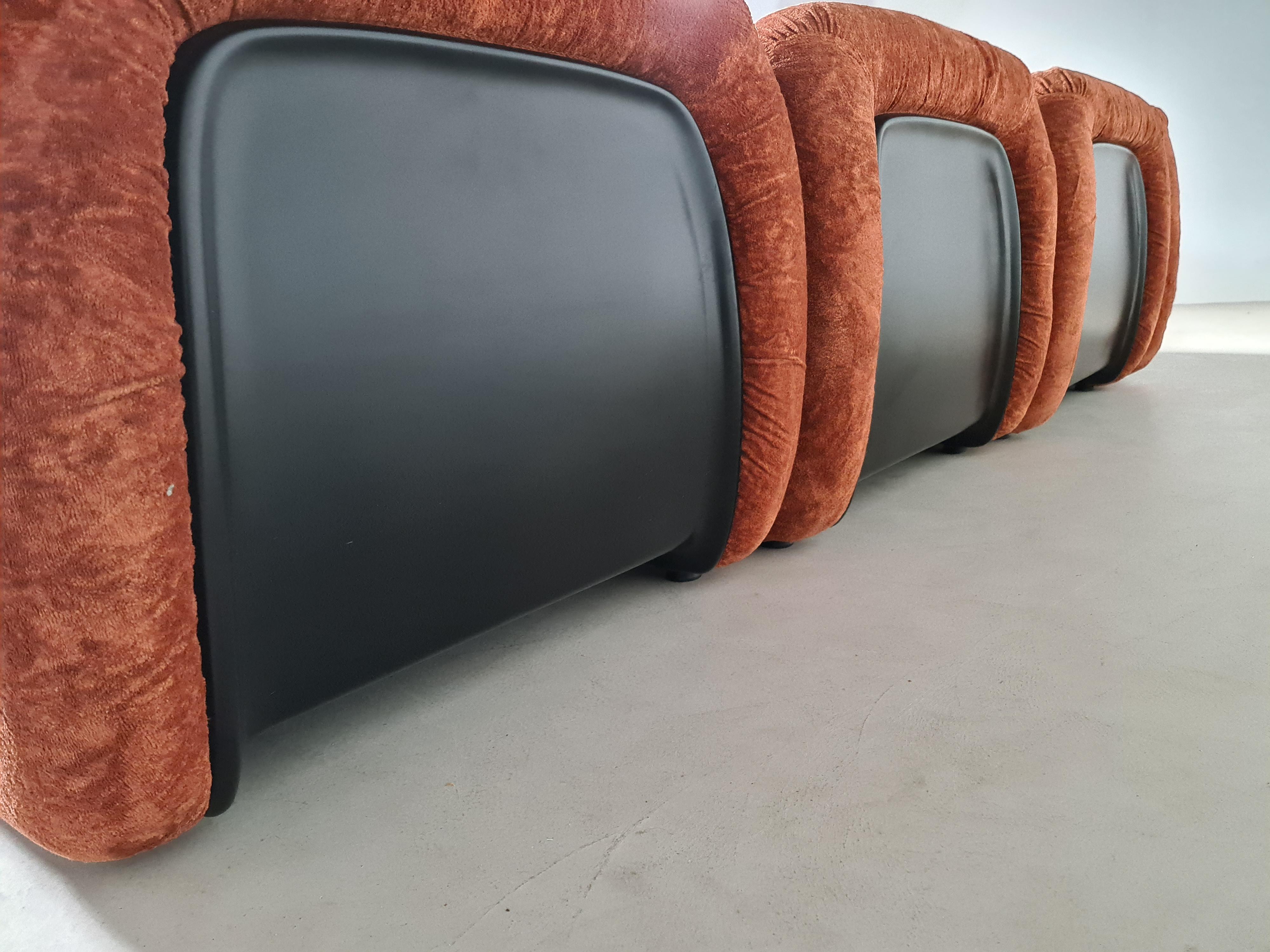 1P Malu Sectional Sofa by Claudio Vagnoni & Emilio Guarnacci, 1970s 1