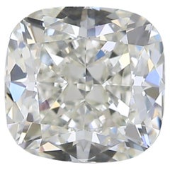 1 Stück Faszinierender natürlicher Diamant im Kissenschliff in einem 1,03 Karat