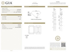 1pc Dazzling Natural cut Emerald diamond in a 1 carat