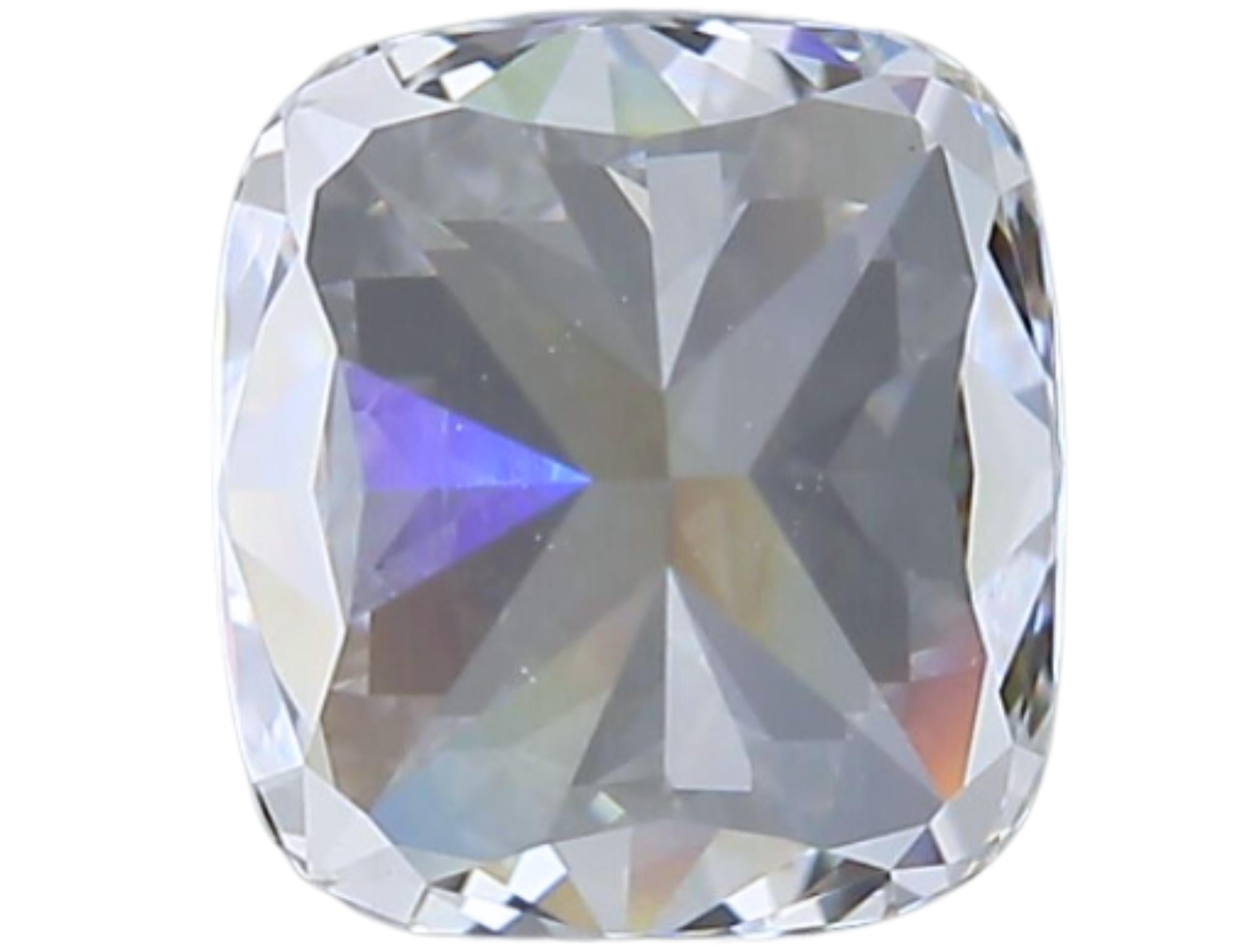 1pc Glamorous Natural cut Cushion diamond in a 1.15 carat For Sale 5