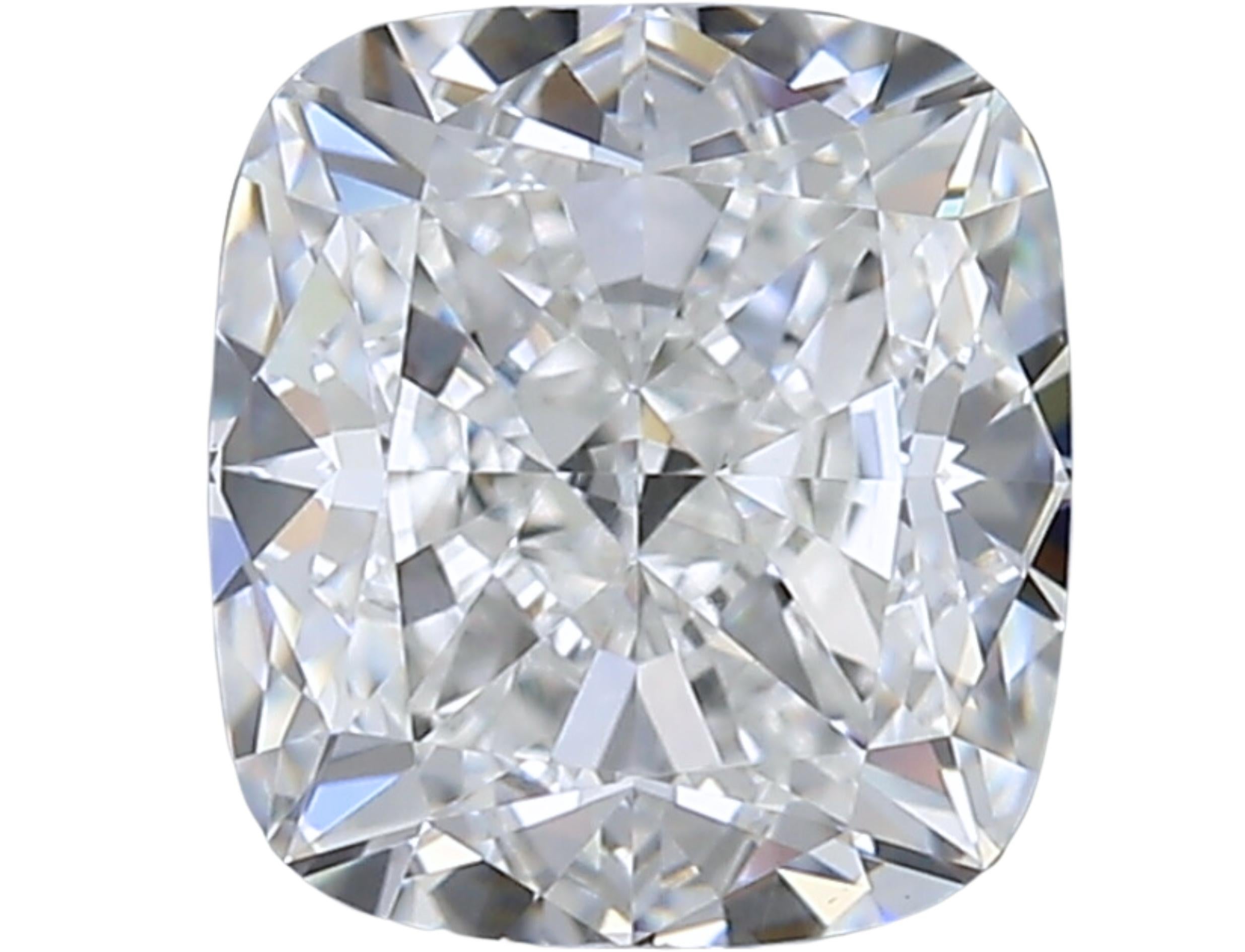 1pc Glamorous Natural cut Cushion diamond in a 1.15 carat For Sale 2