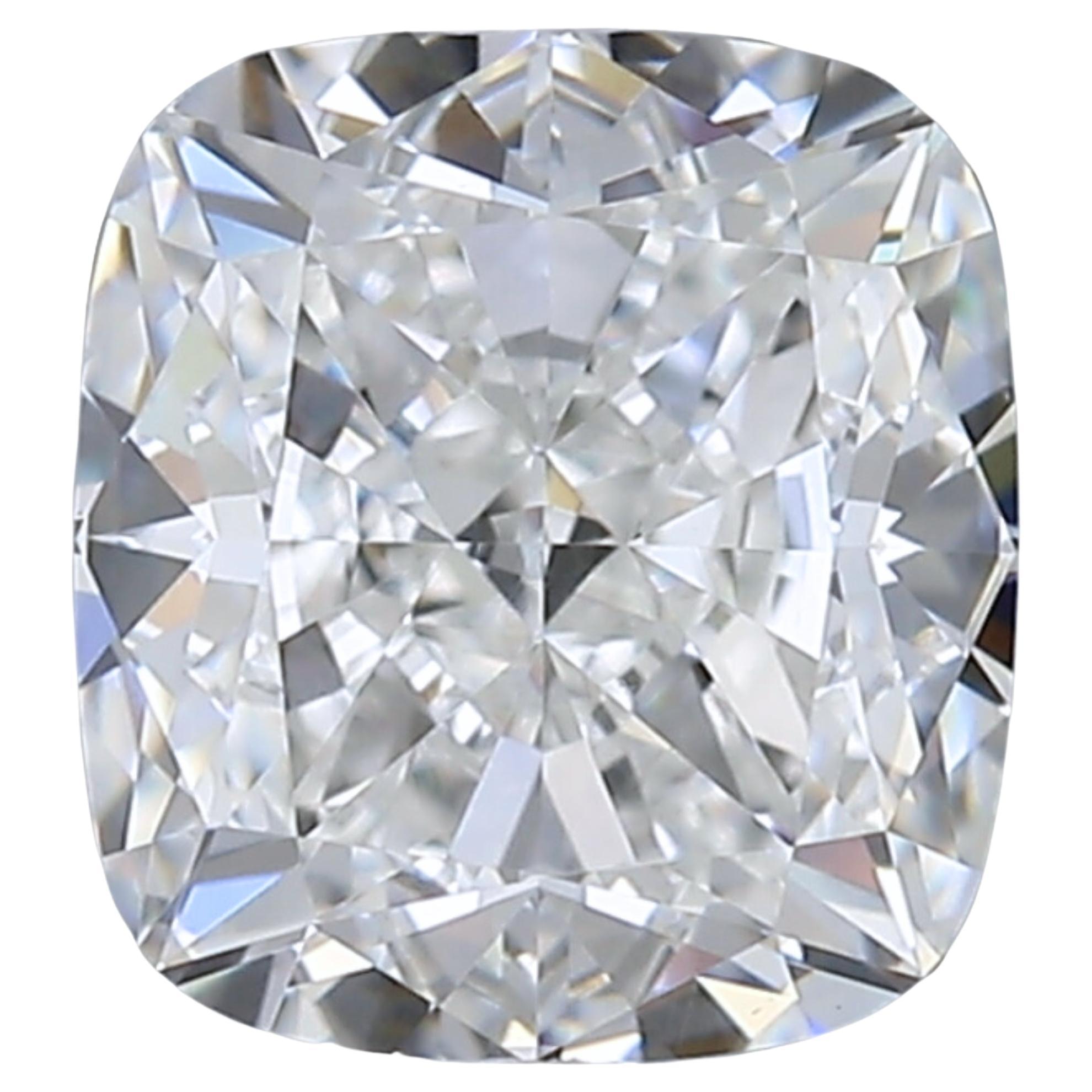 1pc Glamorous Natural cut Cushion diamond in a 1.15 carat For Sale