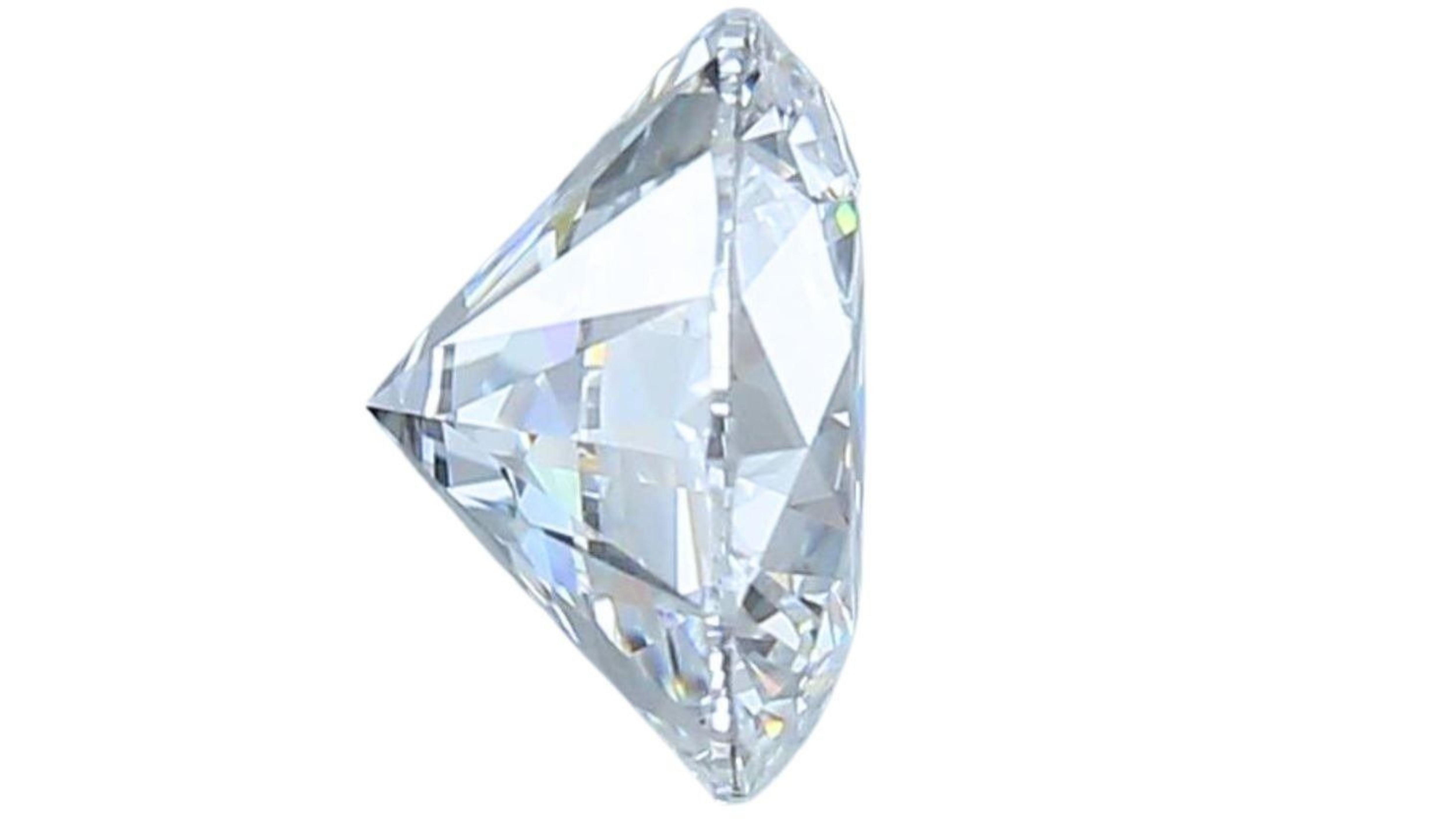 1pc. Diamants naturels brillants ronds et brillants de 2,08 carats en vente 1