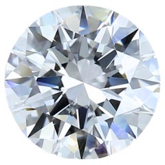 1pc Glittering Natural cut Round diamond in a 2.01 carat