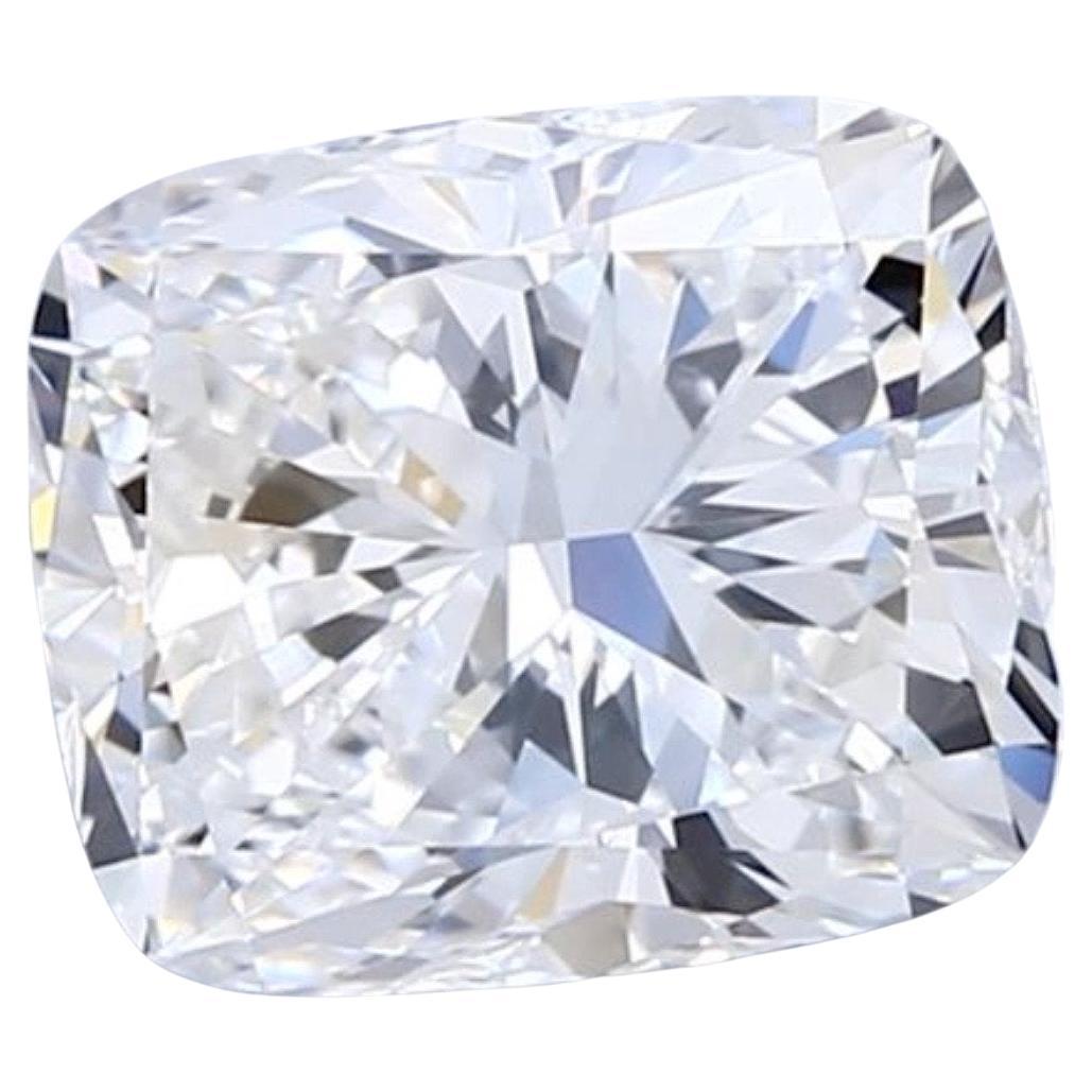 1pc Diamant naturel avec 2.02 Ct Cushion Modified Brilliant D VVS1 Certificat GIA en vente