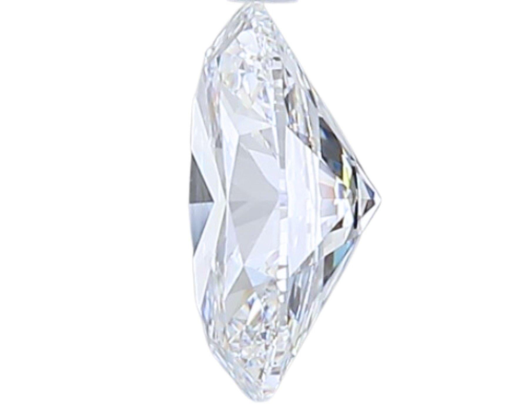 1 Stück Hübscher ovaler Diamant im Naturschliff mit 1,02 Karat Damen im Angebot