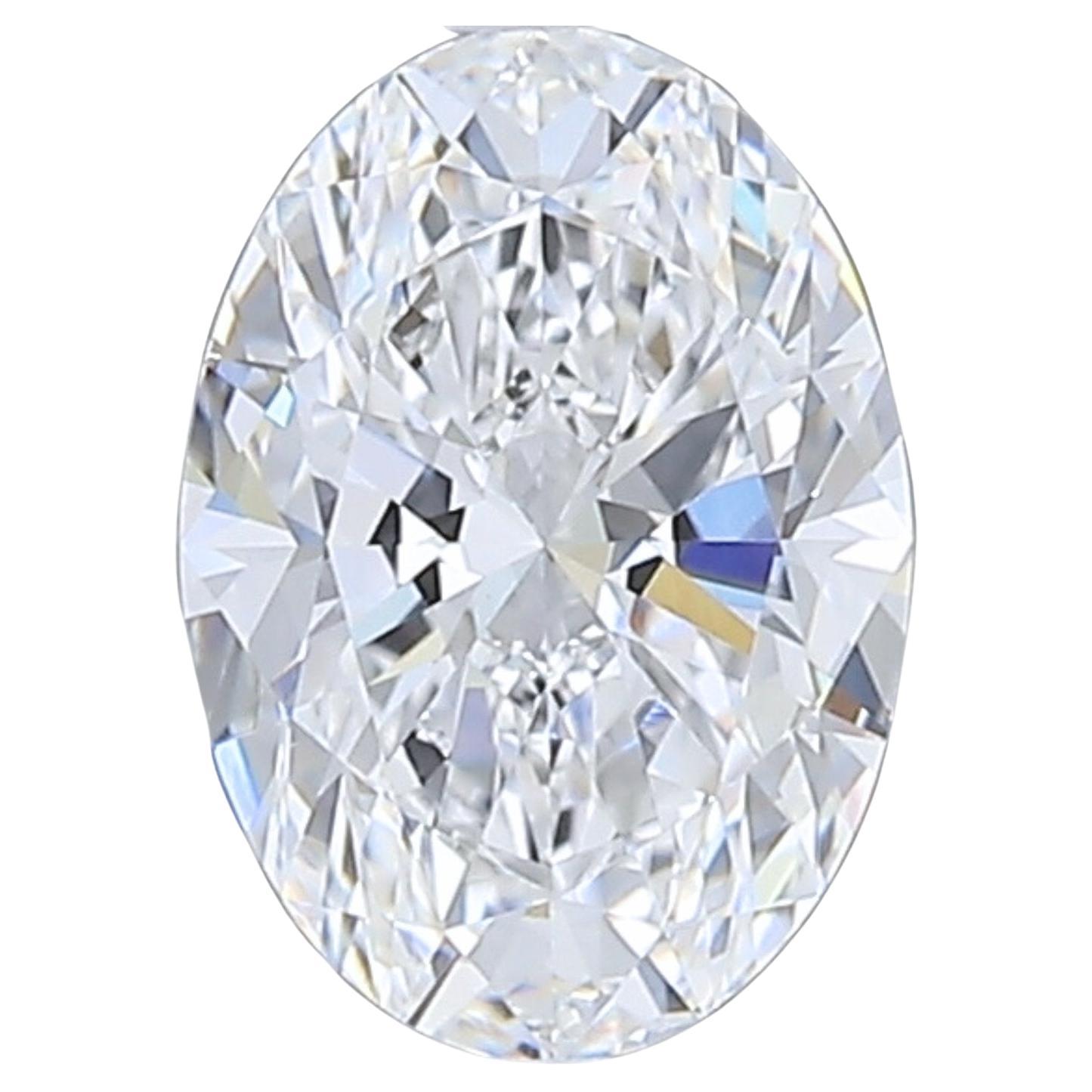 1pc Pretty Natural cut Oval diamond in a 1.02 carat For Sale