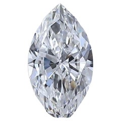 1pc. Diamant naturel brillant de 0,7 mm taillé en marquise