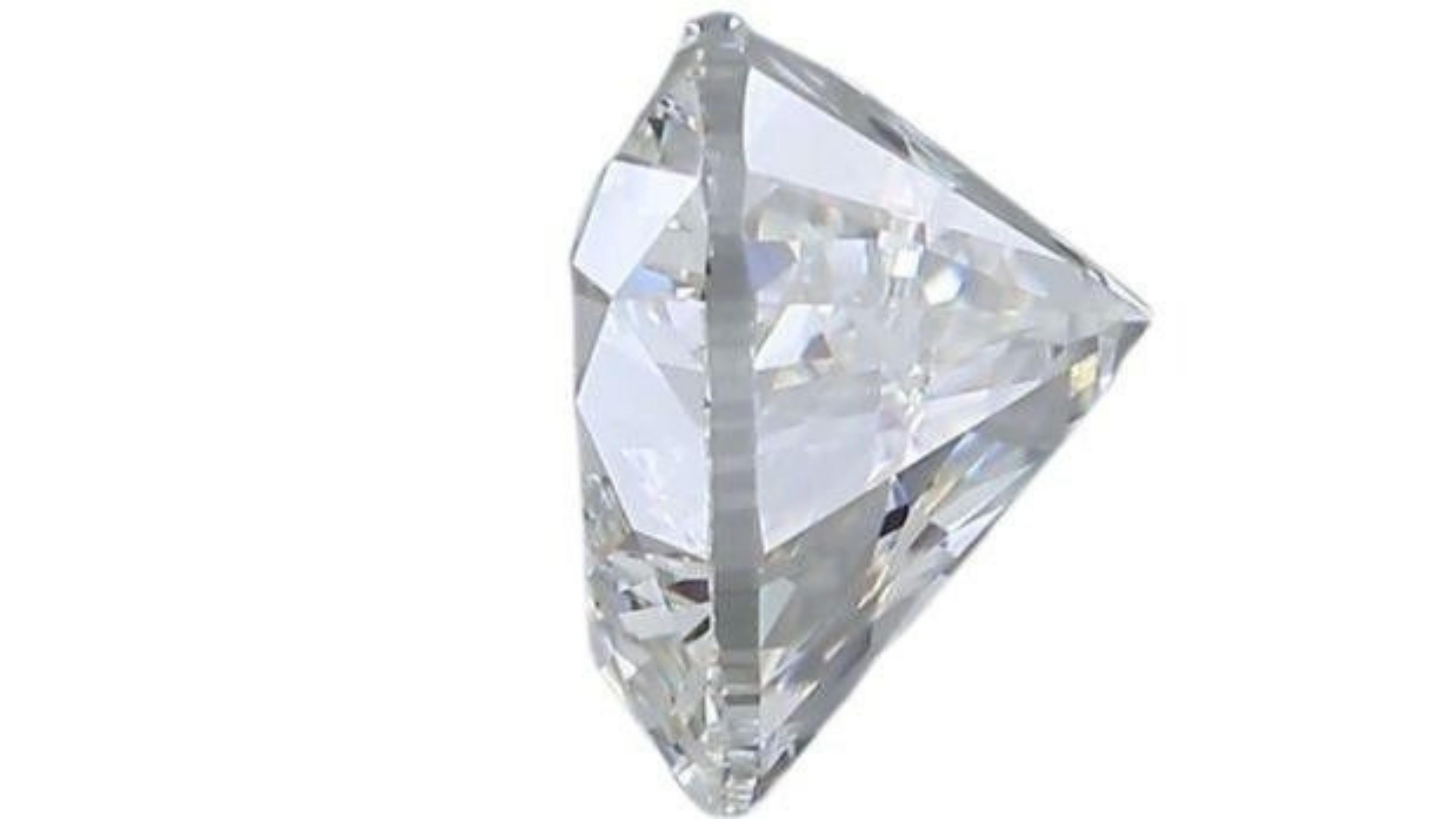 1pc Sparkling 1ct. Heart Brilliant Natural Diamond  In New Condition For Sale In רמת גן, IL