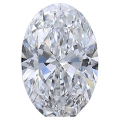 1pc. Brilliante .70 Diamant naturel de taille ovale et brillant