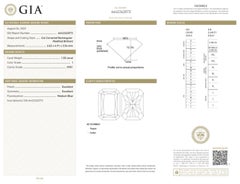 1pc Sparkling Natural cut Rectangular diamond in a 1 carat