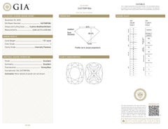1pieza Impresionante Diamante en cojín de talla natural de 1,51 quilates