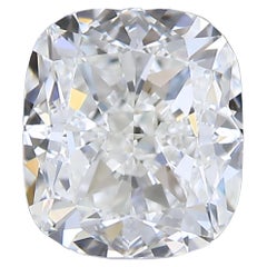 1pc Stunning Natural cut Cushion diamond in a .90 carat