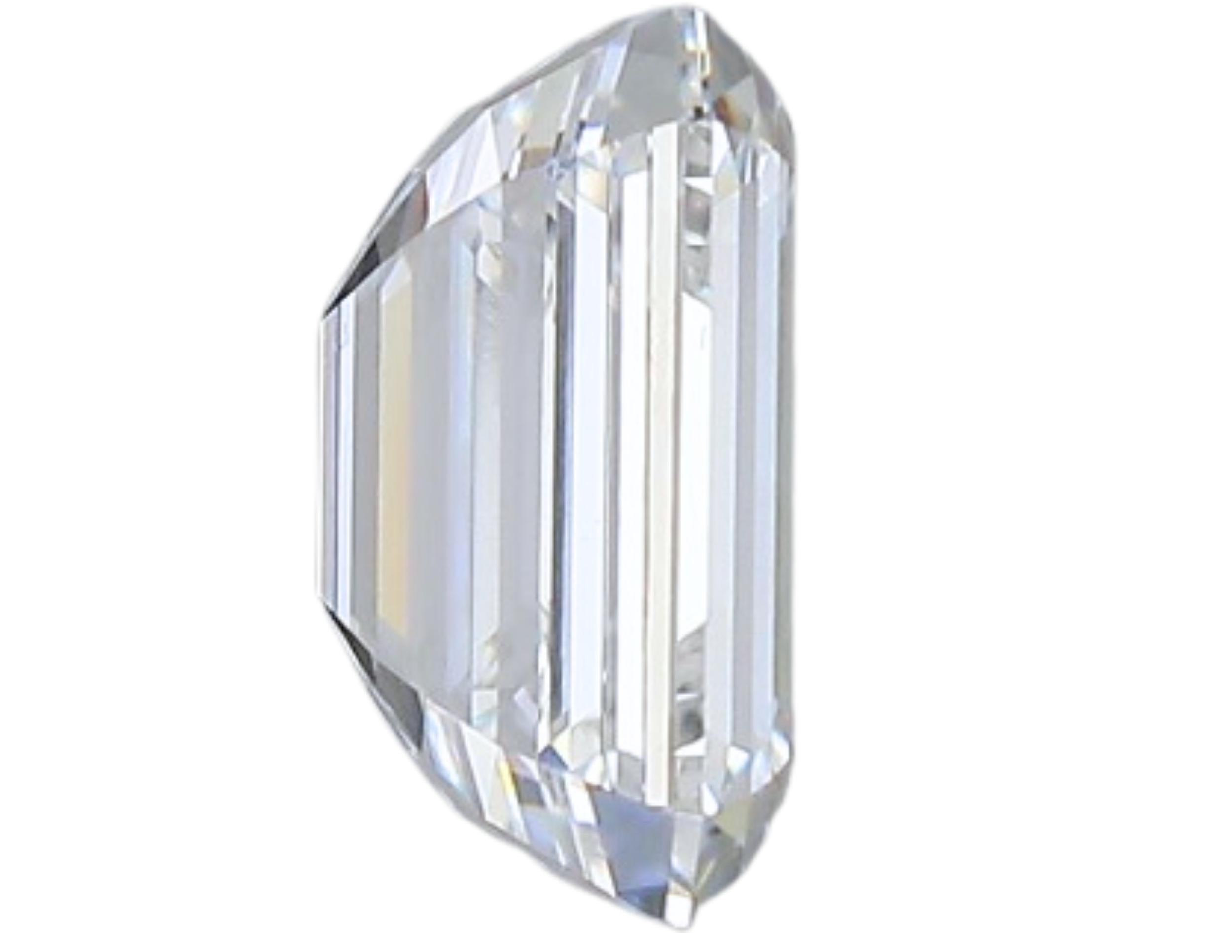 1 pce Diamant émeraude de taille naturelle de 1,03 carat Neuf - En vente à רמת גן, IL