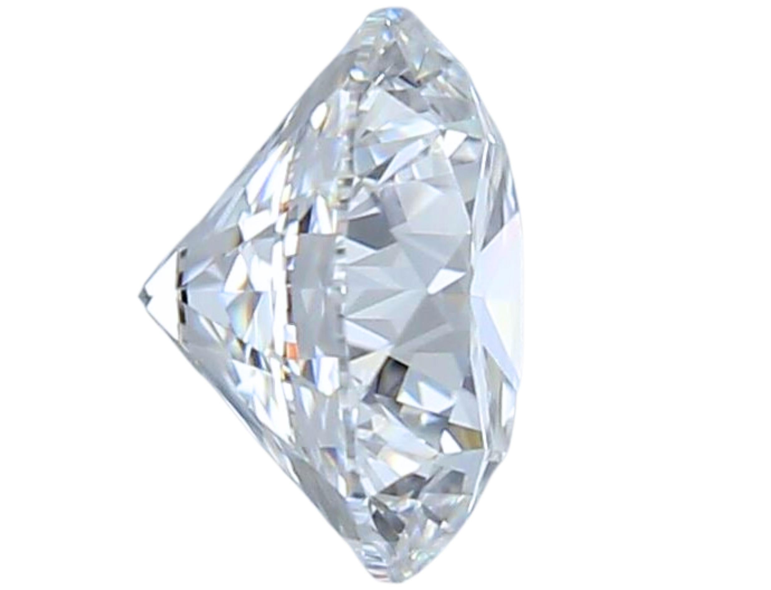 1pc atemberaubende natürlichen Schliff Runde Diamant in einem .74 Karat im Zustand „Neu“ im Angebot in רמת גן, IL
