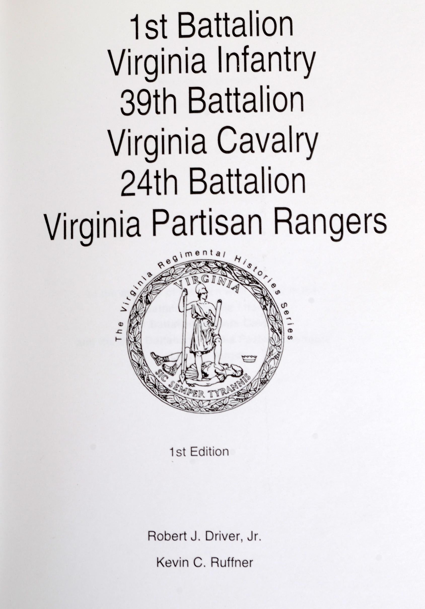 1. Bataillon VA-Infanterie 39. Bataillon VA-Kavallerie 24. Bataillon VA-Ranger (amerikanisch) im Angebot