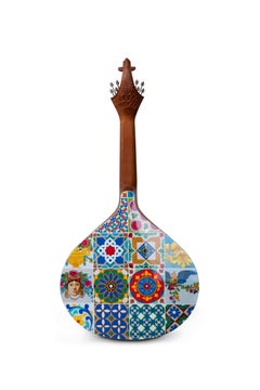 1st Century Azulejo V Guitar Handpainted, Handmade in Portugal by Malabar