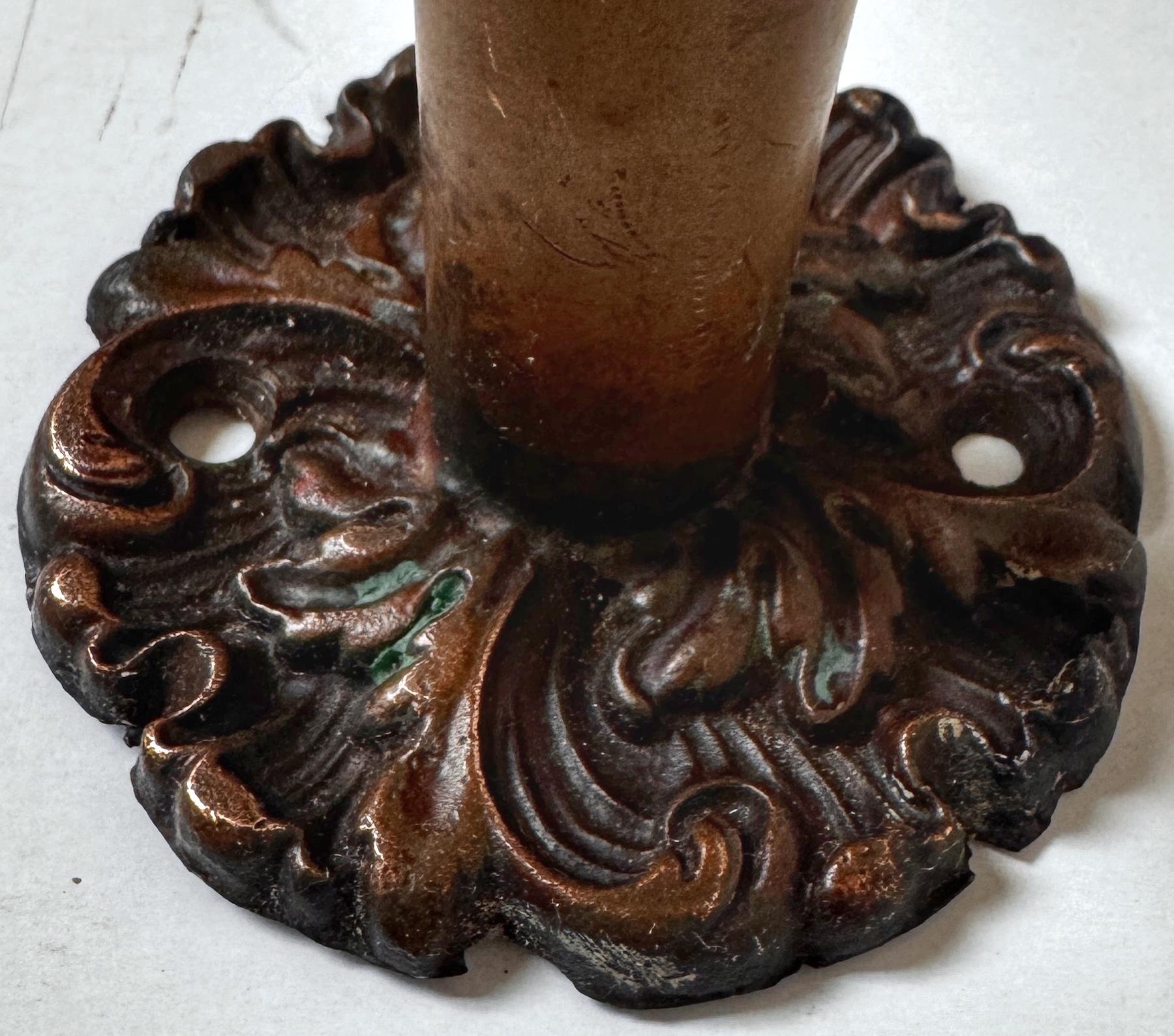 Porte-manteau/chapeau en laiton Trident pour navire, train ou salon de 1ère classe, Circa 1890 en vente 1