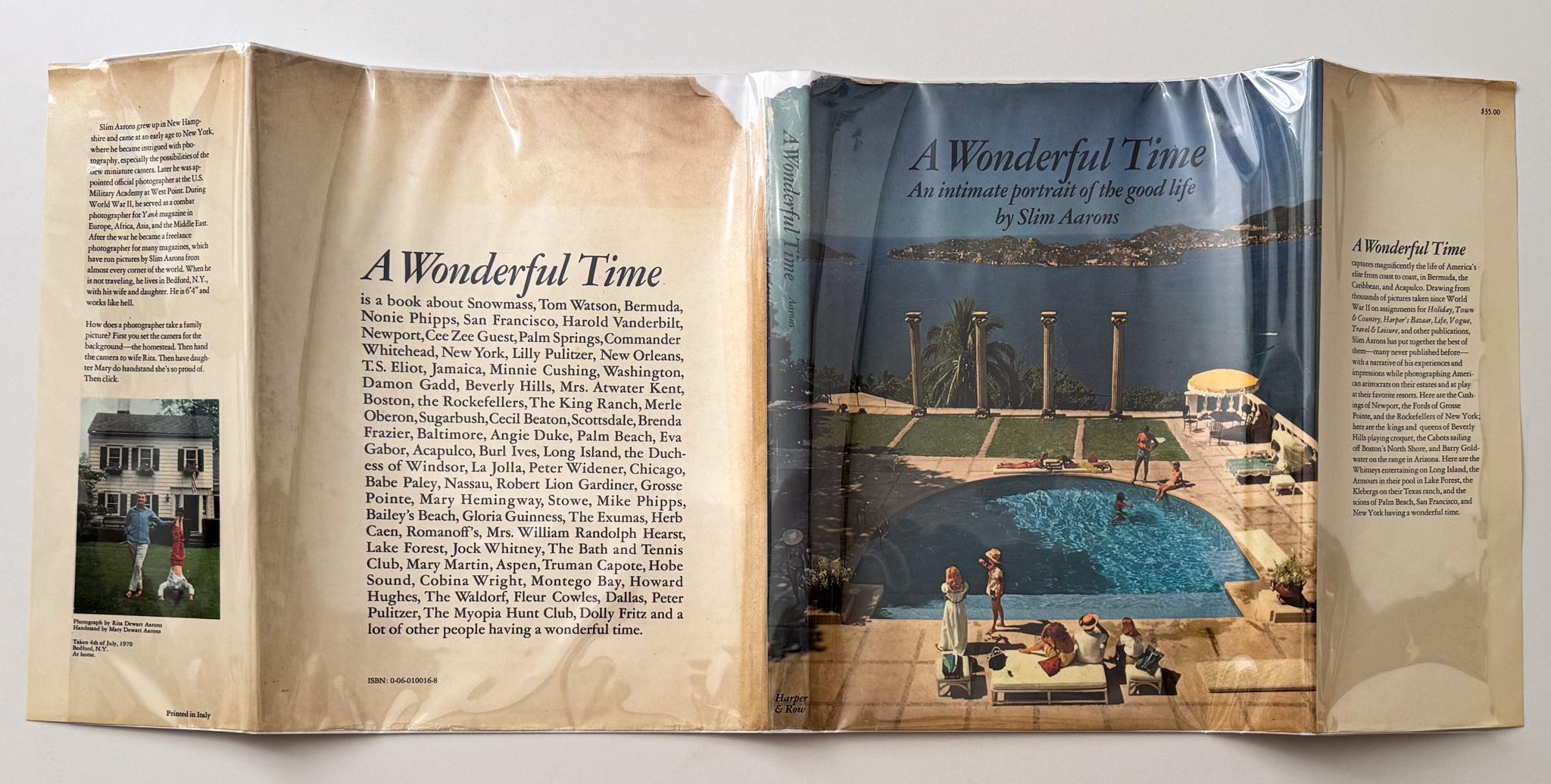 [1ª ed.] Slim Aarons: Una época maravillosa (Inscrito) Estadounidense en venta