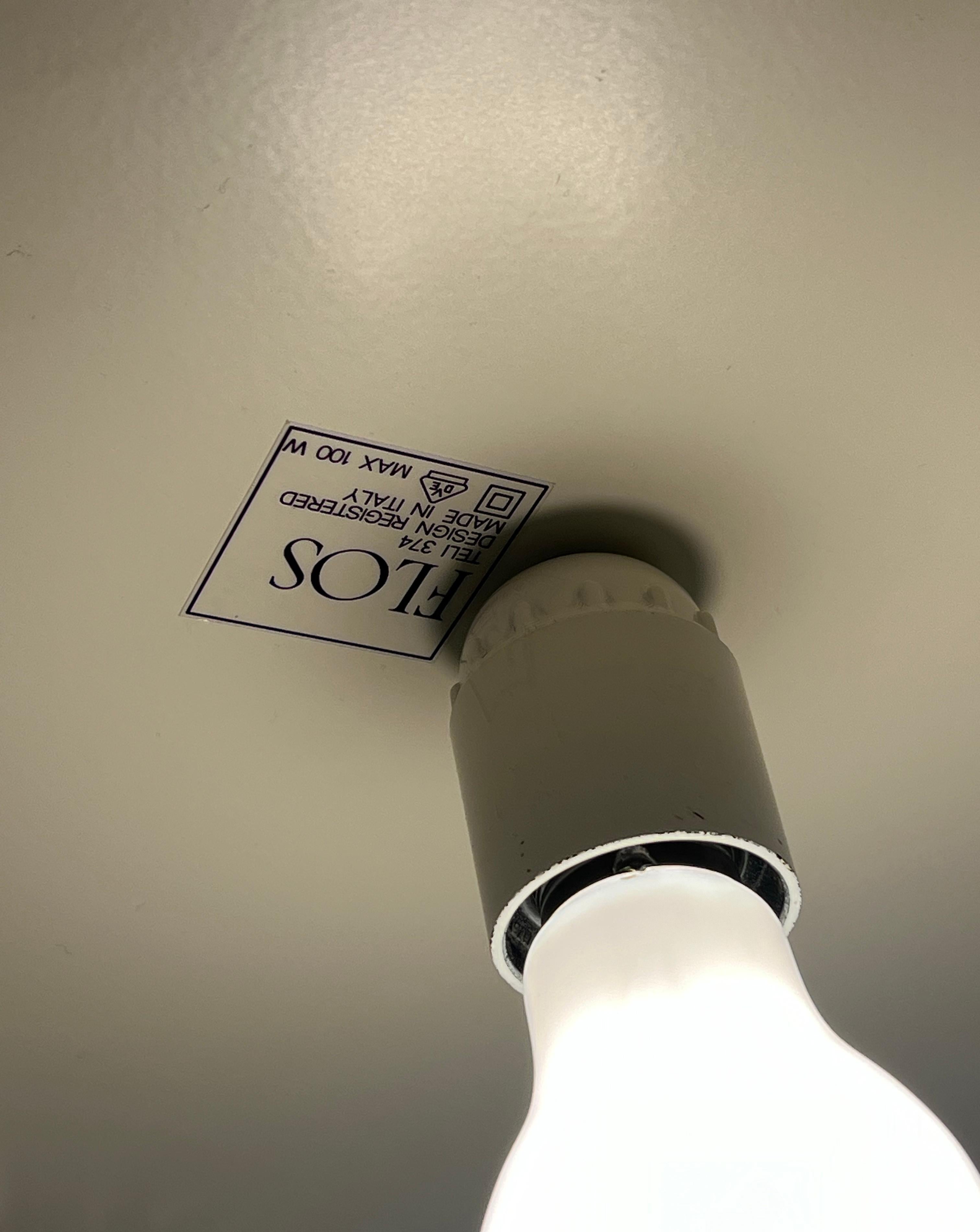 1st Ed, Teli ceiling lamp designed by Achille Castiglioni for Flos, Italy 1970s In condizioni buone in vendita a Milano, IT