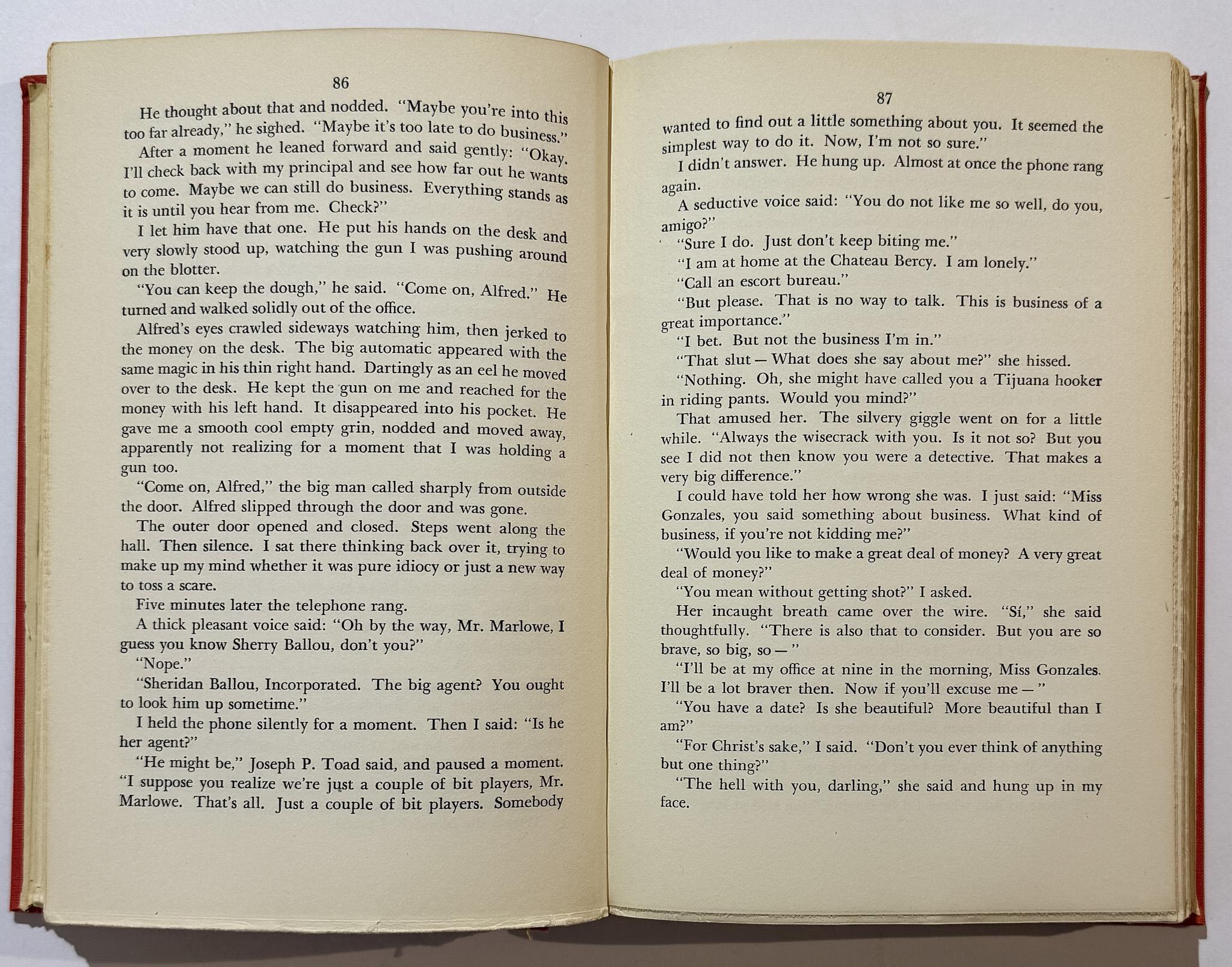 [1st ed] The Little Sister by Raymond Chandler For Sale 1