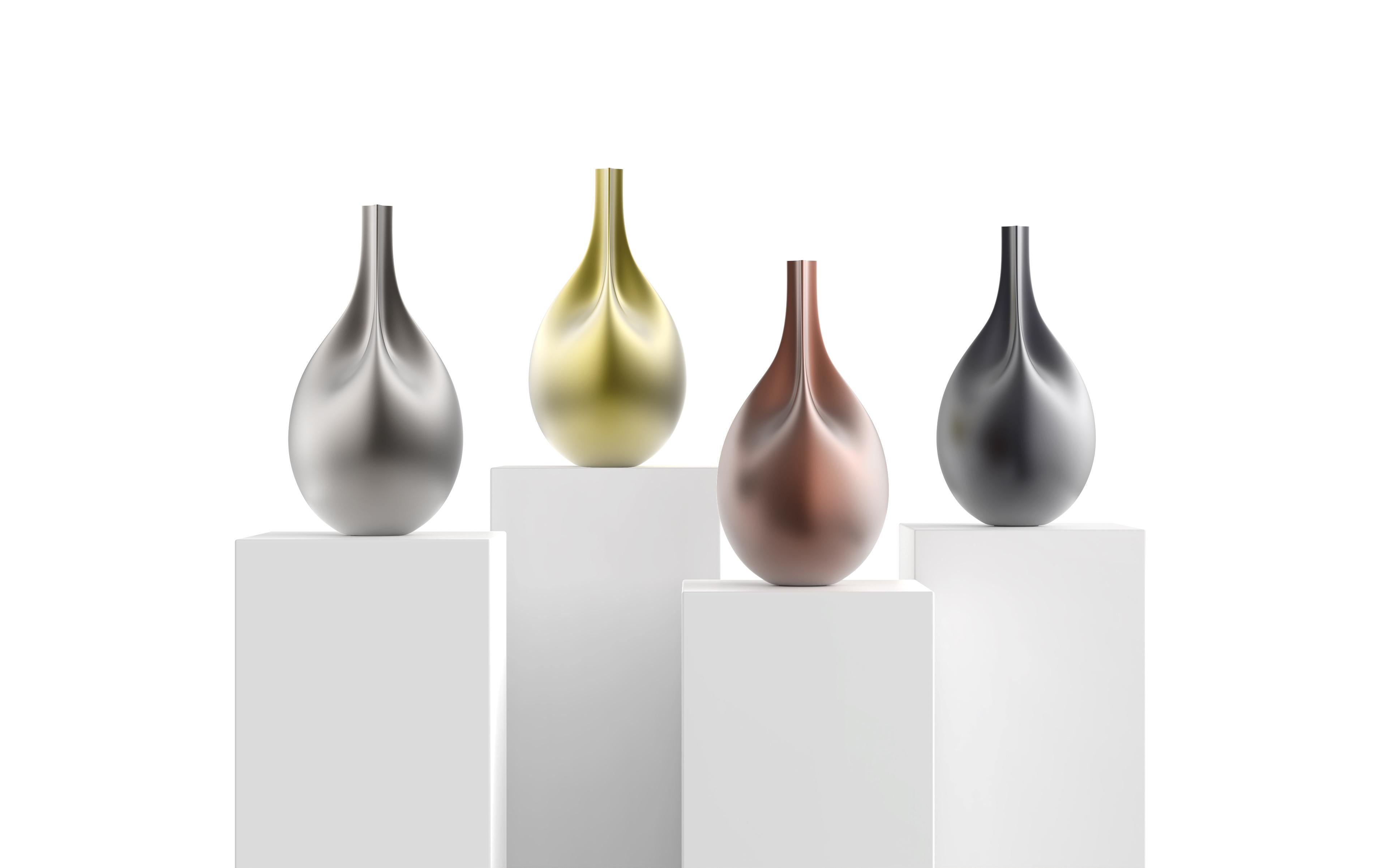 Belga Vaso 1/3 Aeros in argento di Mattice Boet: Eleganza stampata in 3D in vendita