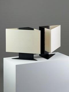 1. Auflage Accademia Tischleuchte von Cini Boeri für Artemide, Italien, 1978