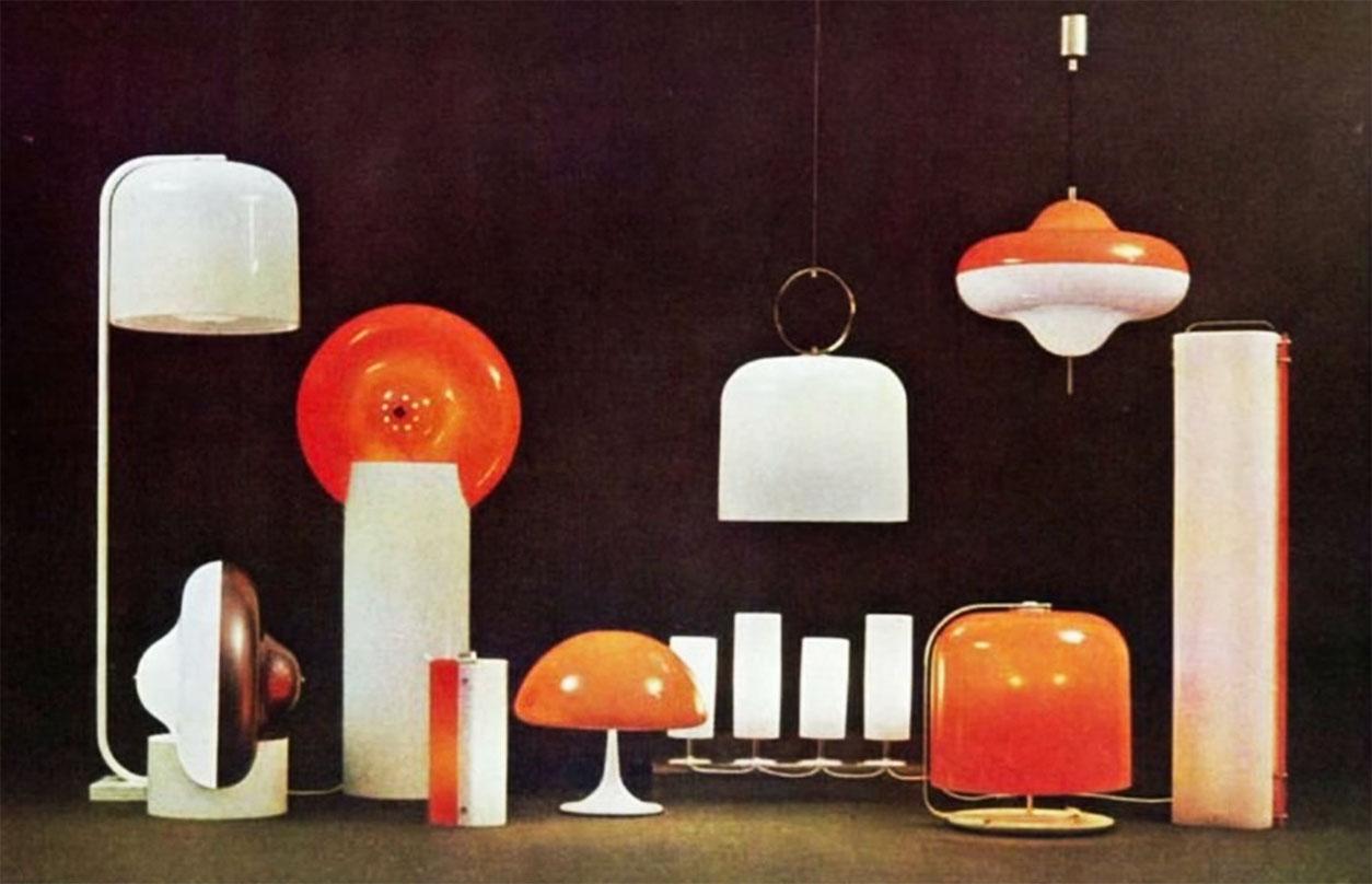 Mid-20th Century 1st Edition Alvise Lamp by Luigi Massoni for Harvey Guzzini, 1960s For Sale