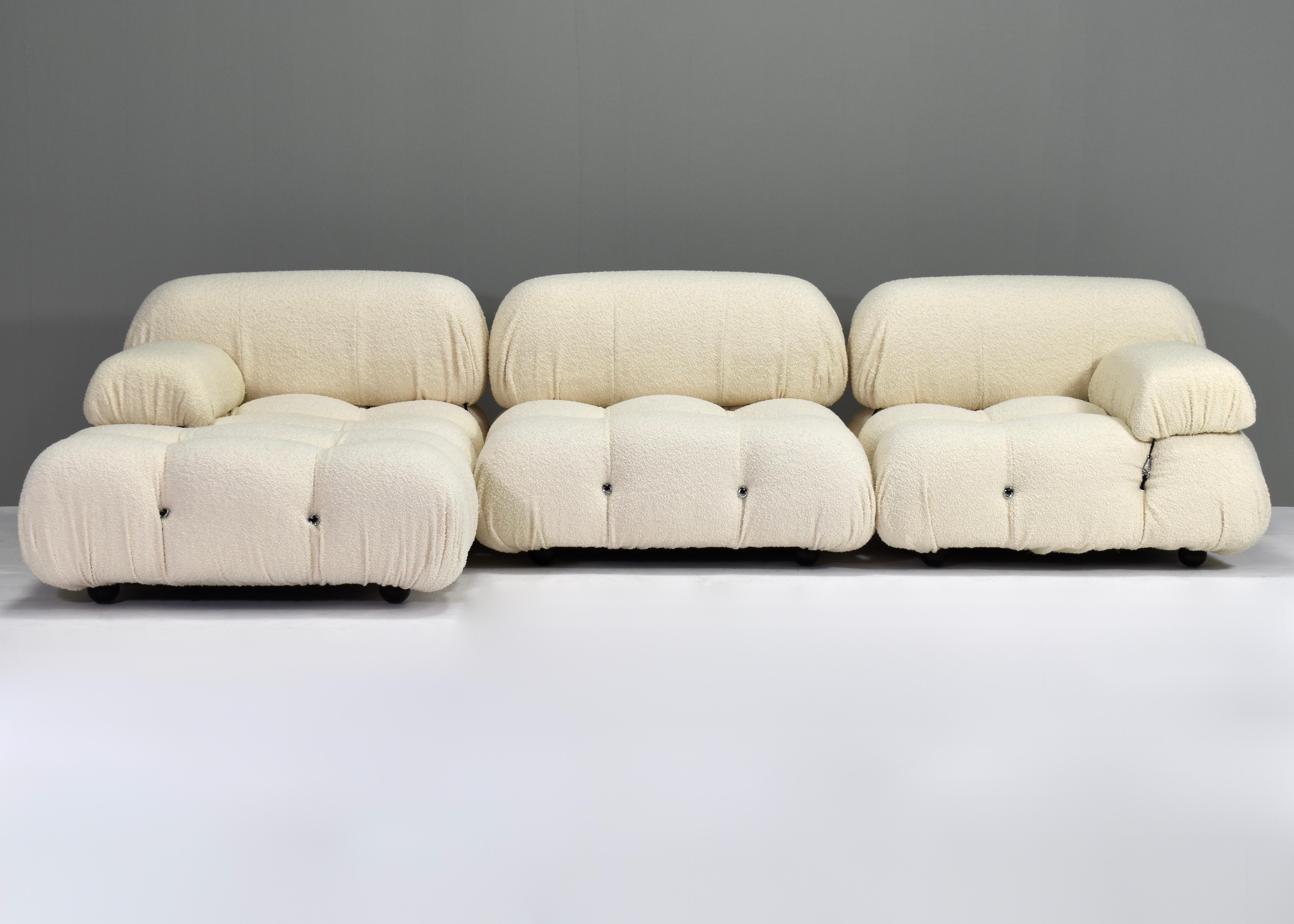 Italian 1st Edition Camaleonda Sofa by Mario Bellini for C&B Italia, New Upholstered