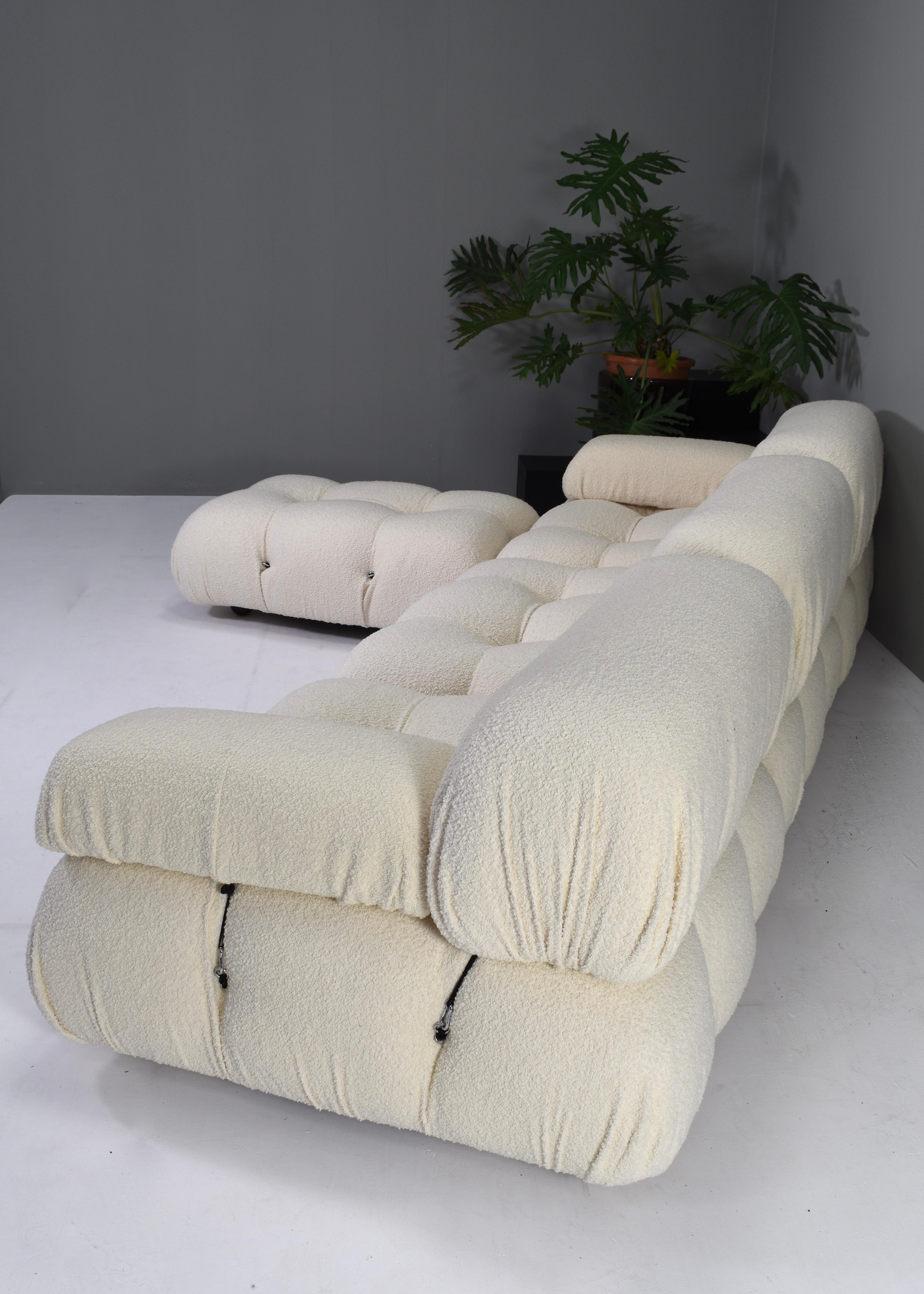 Fabric 1st Edition Camaleonda Sofa by Mario Bellini for C&B Italia, New Upholstered
