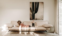 Divano "Diesis" in 1a edizione di A. Citterio per B&B Italia, 1979